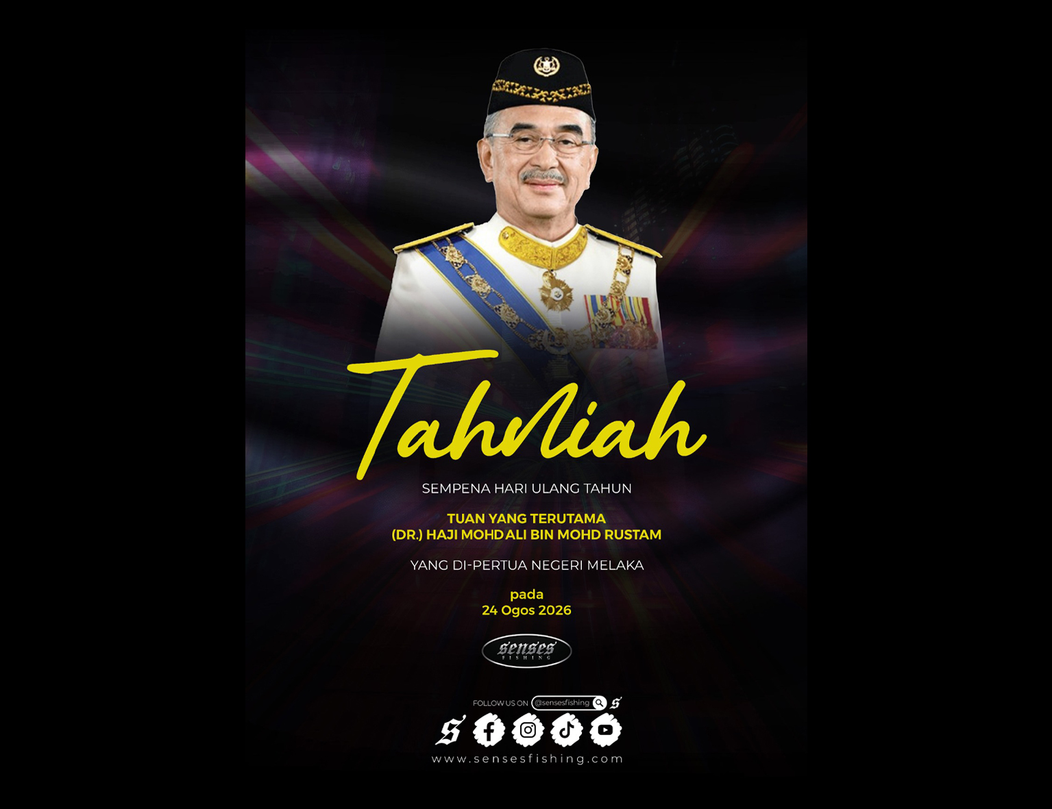 Hari Ulang Tahun Yang di-Pertua Negeri Melaka 2026