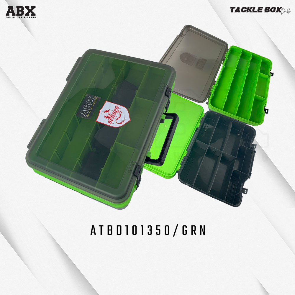 ABX Double Layer Tackle Box | Fish Tackle Malaysia | Fishing ...